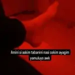 Türk ayak ifşa