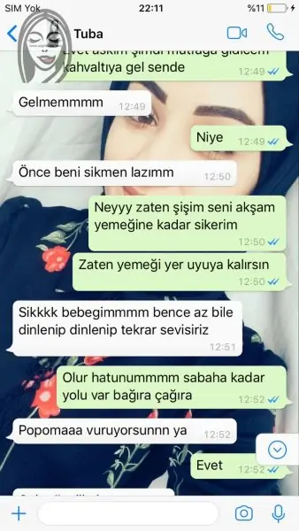 18'lik Azgın Türbanlı Tuğba 2 türk ifşa